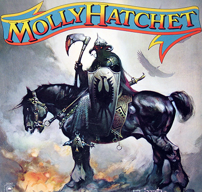 MOLLY HATCHET - S/T Self-Titled album front cover vinyl record